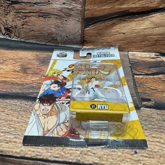 Jada Toys Nano Metalfigs Street Fighter SF1 Ryu Die-Cast Figure Capcom MOC - Picture 6 of 7
